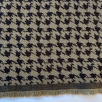 Cotton Pattern Twill Spandex Brown Jacquard Pattern Fabric By The Yard