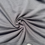 100% Cotton Jersey Slate Gray Knit Medium-Heavy Weight Eco-Friendly Fabric By The Yard 60″