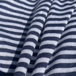 Striped Linen Jersey Knit 60″ Eco-Friendly Fabric By The Yard