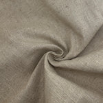 Cotton Linen Blend Khaki Medium Weight Apparel Upholstery Fabric By The Yard 10 Oz