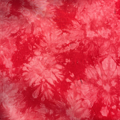 Bamboo Apple Red Cloud Tie Dye | Spandex Jersey Knit | Eco-Friendly | By The Yard