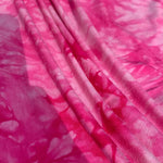 Bamboo Spandex Cloud Tie Dye Splash Jersey Knit 60″ Eco-Friendly Fabric By The Yard