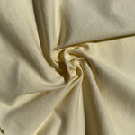 100% Cotton Jersey Light Yellow Knit Medium-Heavy Weight Eco-Friendly Fabric By The Yard 60″