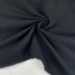 Cotton Gauze Fabric – 100% Cotton Black or White | Soft Lightweight 4 oz Gauze by the Yard