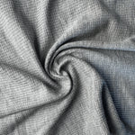 Cotton Baby Thermal Fabric – Gray 9 oz | Soft Waffle Knit 5% Spandex by the Yard