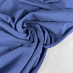 Midnight Blue Jersey Spandex 10 oz Medium Weight Eco-Friendly Sustainable Fabric By the Yard