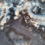 Bamboo Spandex Black, Navy, & White Tie Dye Lycra Jersey Knit Fabric By the Yard 60″