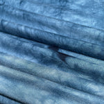 Bamboo Spandex Jersey Knit Teal Blue & White Cloud Tie Dye Splash 60″ Eco-Friendly Fabric By The Yard