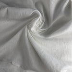 Cotton Gauze Fabric – 100% Cotton Black or White | Soft Lightweight 4 oz Gauze by the Yard