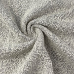 Double-Sided Gray French Terry Fabric by the Yard | 15 Oz/340 GSM – Reversible Knit for Hoodies, Sweatshirts, Towels, Loungewear & More