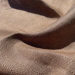 100% Italian Linen Diamond Jacquard Heavy 12 oz Upholstery/Apparel Fabric By The Yard 60″