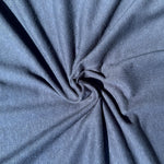 100% Cotton Jersey Navy Blue Knit Medium-Heavy Weight Eco-Friendly Fabric By The Yard 60″