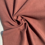 Brown Cotton Jersey, 13 oz