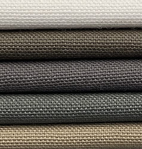 60" 100% Cotton Canvas USA Made Apparel & Upholstery Woven Fabric(Red