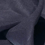 60" 100% Lithuanian Linen Prewashed Dark Navy Blue Woven Fabric