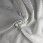 Cotton Gauze Fabric – 100% Cotton Black or White | Soft Lightweight 4 oz Gauze by the Yard