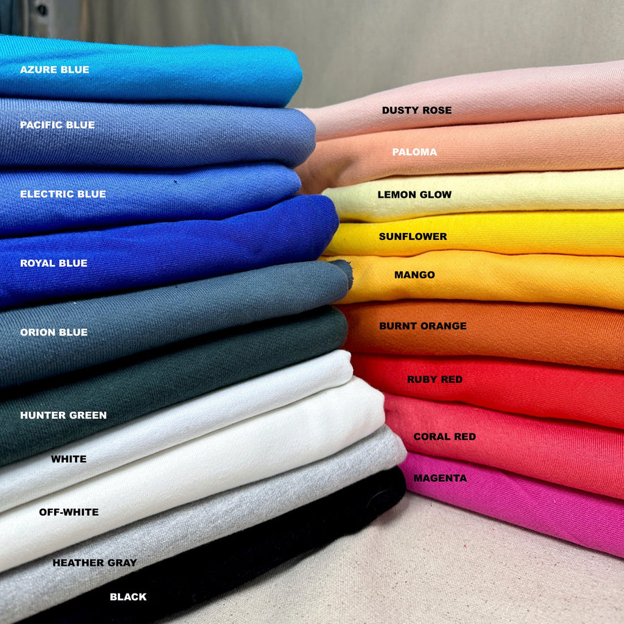 Cotton French Terry, 18 oz | Heavyweight Sweatshirt Knit | By The Yard