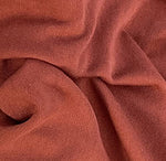 60" Cashmere Brushed Alpaca Rayon Spandex with 200 GSM Knit Fabric