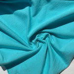 Aqua Blue Cotton Jersey, 13 oz