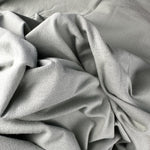 Sage Green Cotton Jersey Spandex 10 oz Medium Weight Eco-Friendly Sustainable Fabric By the Yard