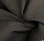 60" 100% Cotton Sheeting Broadcloth 5 OZ Black Woven Fabric