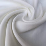 60" Winter White 100% Lyocell Tencel Soft Gabardine Twill Woven Fabric