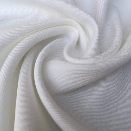 60" Winter White 100% Lyocell Tencel Soft Gabardine Twill Woven Fabric