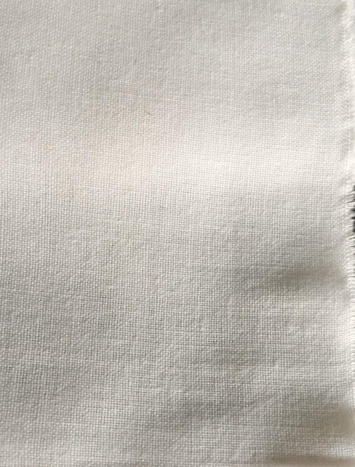 60" PFD 100% Cotton Sheeting White Woven Fabric by The Yard