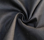 60" 100% Cotton Twill Black 6.5 OZ Apparel Woven Fabric By the Yard