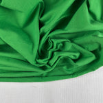 Kermit Green Cotton Jersey Spandex 10 oz Medium Weight Eco-Friendly Sustainable Fabric By the Yard