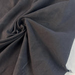 Black Cotton Jersey Spandex 10 oz Medium Weight Eco-Friendly Sustainable Fabric By the Yard