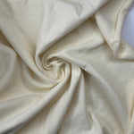 Heavy Cotton French Terry Cream Knit With Matching Jersey and Rib | 450 GSM/22 Oz French Terry Heavy Sweatshirt Fabric By The Yard