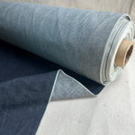 Selvedge Japanese Simple Light Blue Denim | Woven Fabric by the Yard | Blue 380 GSM/11 oz Denim | For Jeans, Jackets & Shirts