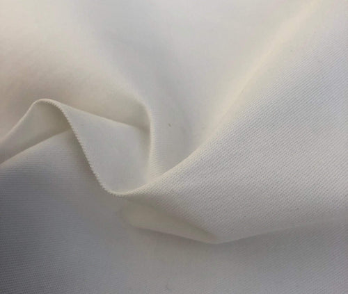 58" PFD Greige Goods 100% Cotton White Heavy Woven Fabric By the Yard