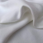 60" Winter White 100% Lyocell Tencel Soft Gabardine Twill Woven Fabric