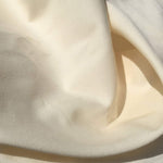 60" PFD 100% Lyocell Tencel Gabardine Twill Ivory Woven Fabric