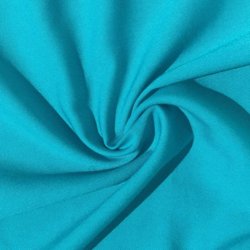 60" 100% Lyocell Tencel Gabardine Twill Azure Blue Woven Fabric
