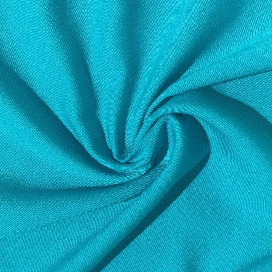 60" 100% Lyocell Tencel Gabardine Twill Azure Blue Woven Fabric