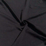 65" Modal Spandex Stretch Blend Piece Dyed Black Knit Fabric