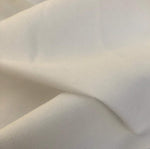 58" PFD Greige Goods 100% Cotton White Heavy Woven Fabric By the Yard
