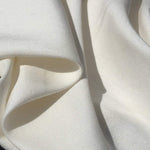 60" PFD 100% Lyocell Tencel Gabardine Twill Off White Woven Fabric