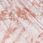 60" Modal Spandex Stretch 6 OZ Peach Pink Tie Dye Jersey Knit Fabric