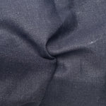 60" 100% Cotton Italian Denim 10 OZ Dark Indigo Blue Woven Fabric