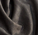 58" Cotton Denim Chambray Charcoal Gray Black Woven Fabric By the Yard
