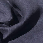 60" 100% Lithuanian Linen Prewashed Dark Navy Blue Woven Fabric