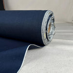 Selvedge Japanese Dark Navy Blue Denim | Woven Fabric by the Yard | 375 GSM/11 oz Denim | Textured Denim for Jeans, Jackets & Shirts