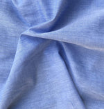 58" 100% Pima Cotton Chambray 3 OZ Voile Baby Blue Light Woven Fabric