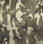 60" Cotton & Rayon Twill Camouflage Camo Print Woven Fabric