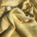 62" Rayon Poly Spandex Lycra Yellow & White Jersey Knit Fabric