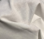 60" 100% Cotton Sheeting 5 OZ White Apparel Woven Fabric By the Yard